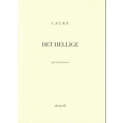 Det hellige - Laure - Bog