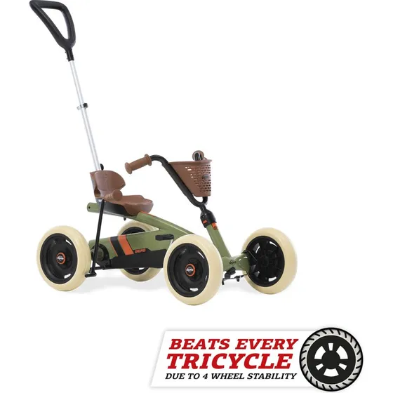 BERG Buzzy Retro 2-in-1 Green Gokart
