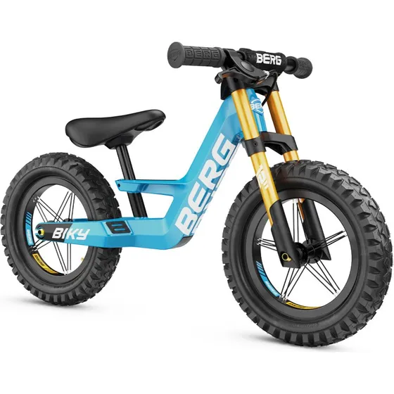 BERG Biky Cross Blue løbecykel med håndbremse