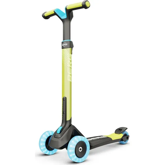 BERG Nexo Foldable Lights Lime Løbehjul