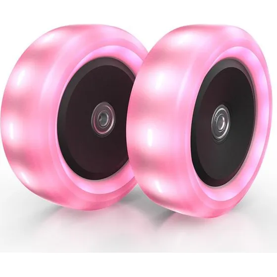 BERG NEXO lyshjul 120x40mm Pink