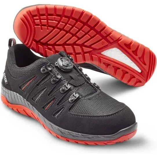 Elten 729151 Maddox BOA® Black-Red Low S3