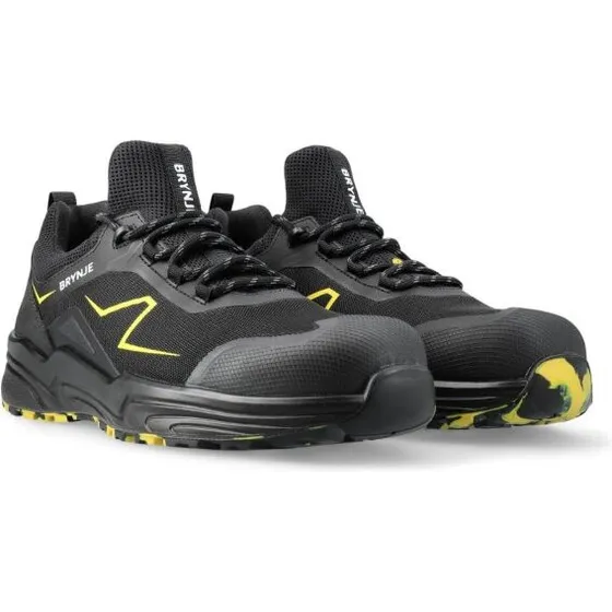 Brynje Bolt S1P sikkerhedssko, sort