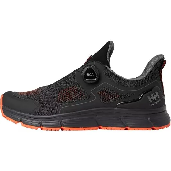 Helly Hansen Kensington Low Boa O1 arbejdssko Black/Dark Orange