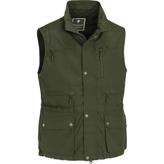 Pinewood Tiveden Vest Moss Green - M