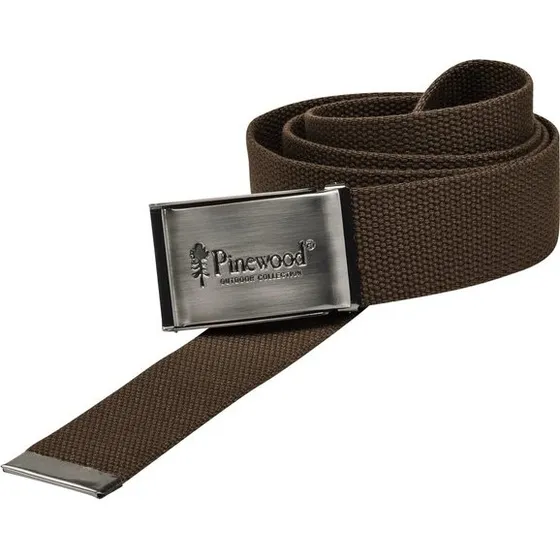Pinewood Canvas Bælte - Brun