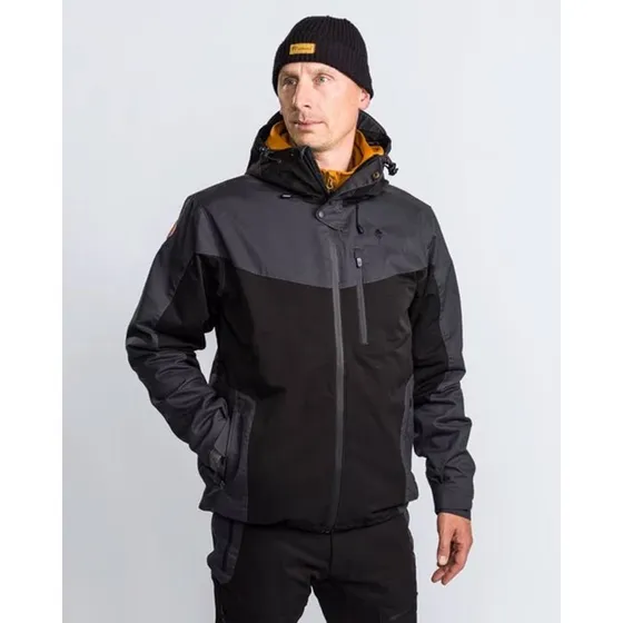 Pinewood Finnveden Hybrid Extreme Jakke - Black/D.Anthracite - L
