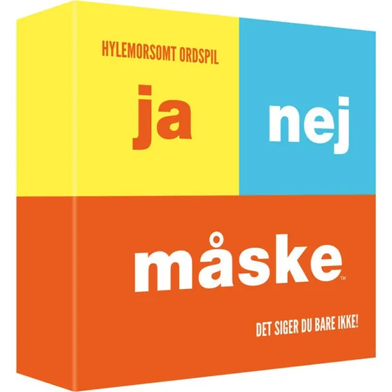Ja nej måske - Det sjove selskabsspil med 1100 spørgsmål