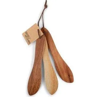 Senso Kitchen Smørknive i Acacia træ, 3-pak