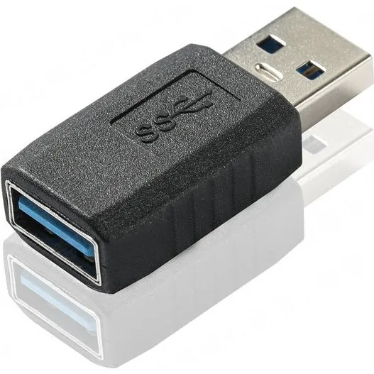 NÖRDIC USB 3.1 Type A Han-til-hun Adapter - 5 Gbps