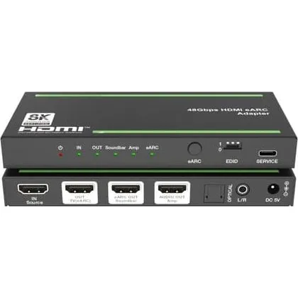 NÖRDIC 8K HDMI 2.1 eARC/ARC Extractor