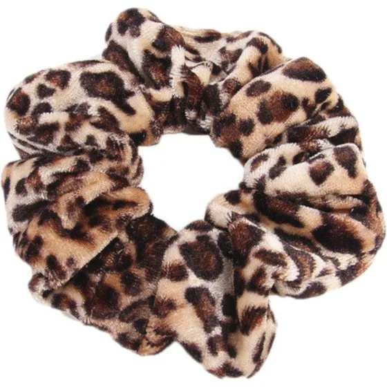 Scrunchie - Leopard mønster