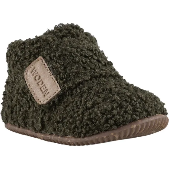 Woden Kim Teddy babysko - Dark Olive