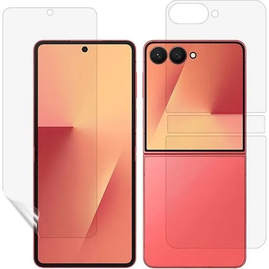 SKALO Samsung Z Flip7 Skærmbeskyttelse - Fuld dækning (Foran + Bag)