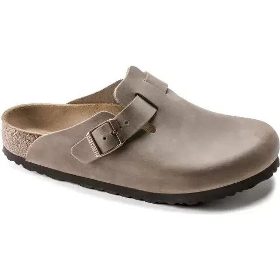 Birkenstock Boston Tobacco Brun Dame