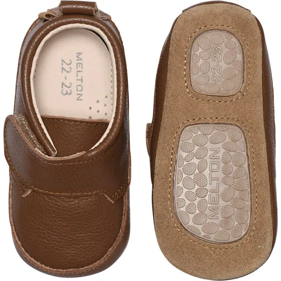 MELTON Læderfutter Luxury Tortoise Shell (Børn) - Velcro