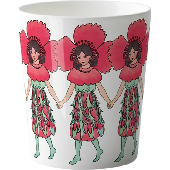 Design House Stockholm Elsa Beskow kop, poppy, 28 cl