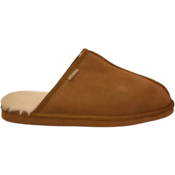 Shepherd slip-in herre hjemmesko 1201-066 brun str.47-50