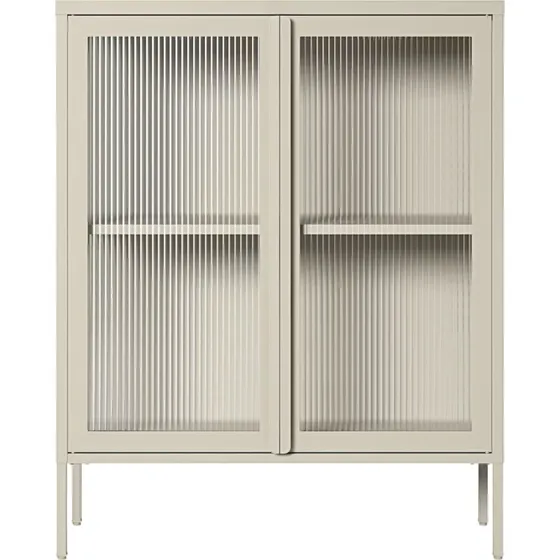 Department Store vitrineskab 90 x 110 cm, pebble grey
