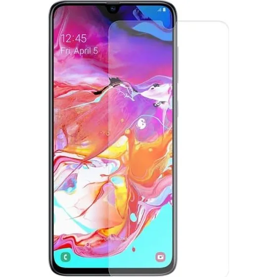 Samsung Galaxy A70 Skærmbeskytter i Hærdet Glas, 0,3mm