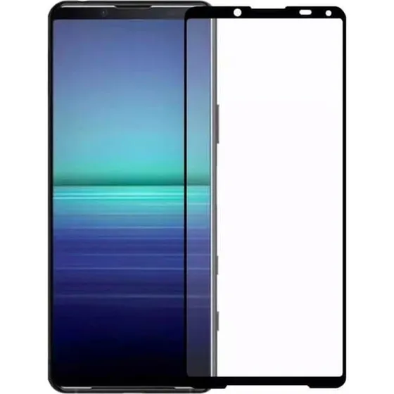 Sony Xperia 5 II 3D Hærdet Glas Skærmbeskytter - Fuld Dækkende
