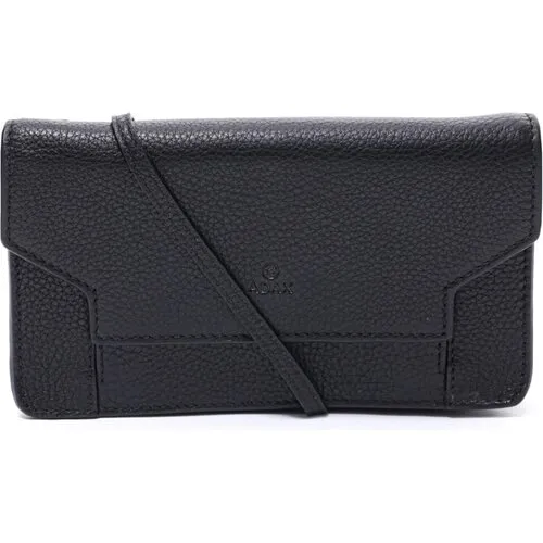 Adax Cormorano Sophia combi clutch, sort (10x20x3 cm)