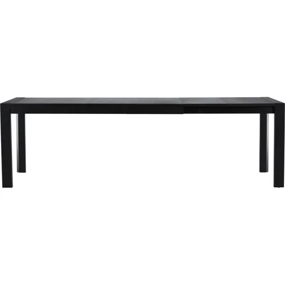 VENTURE DESIGN Slider spisebord i sort eg, 250x95x75 cm