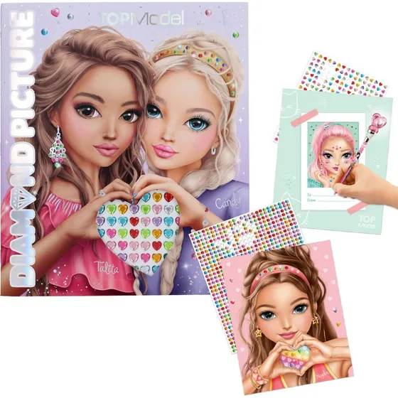 Top Model - Create Your Diamond Picture - Stickerbog