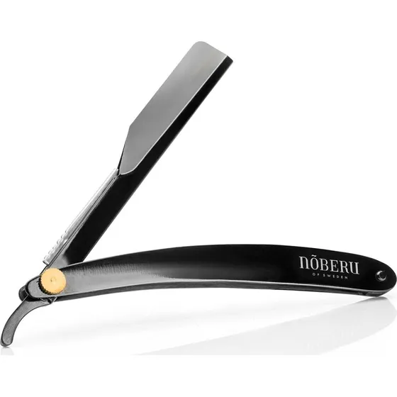 Nõberu of Sweden Shavette Razor Knife med Titanium-finish