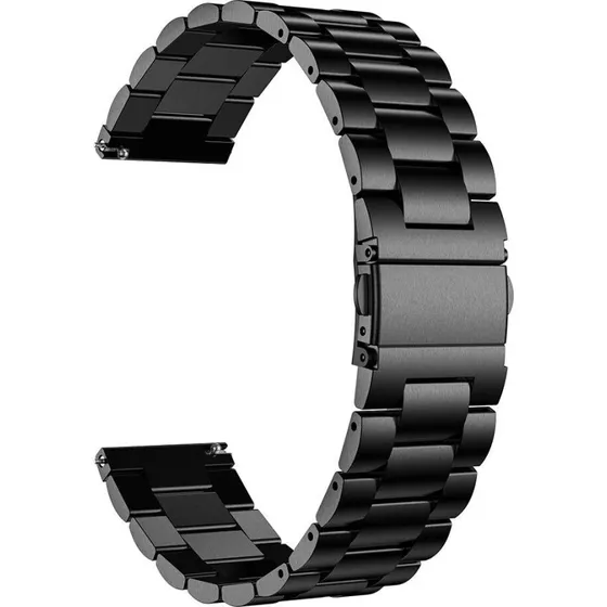 SKALO Link armbånd til OnePlus Watch 2/2R - Rustfrit stål, 22 mm