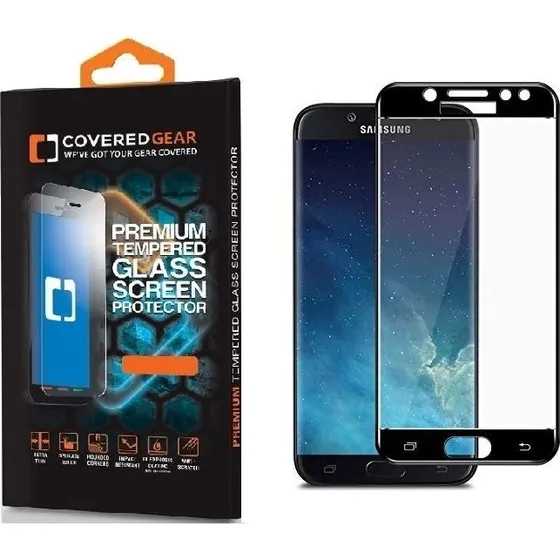 CoveredGear Hærdet Glas Skærmbeskytter til Galaxy J5 (2016) - Sort