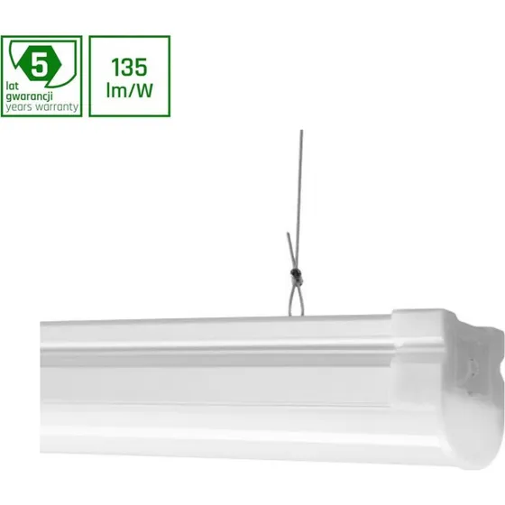 Limea Slim 60W LED Armatur - 8100 Lumen, Hvid, 130°