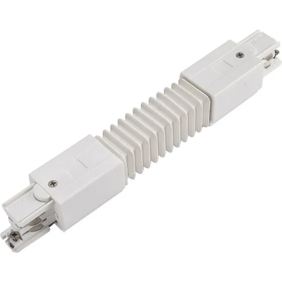 Spectrum Fleksibel samler til 3-faset skinne - Hvid
