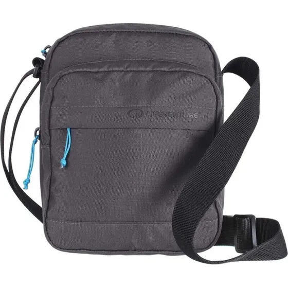 Lifeventure RFiD Skuldertaske Recycled - Grå