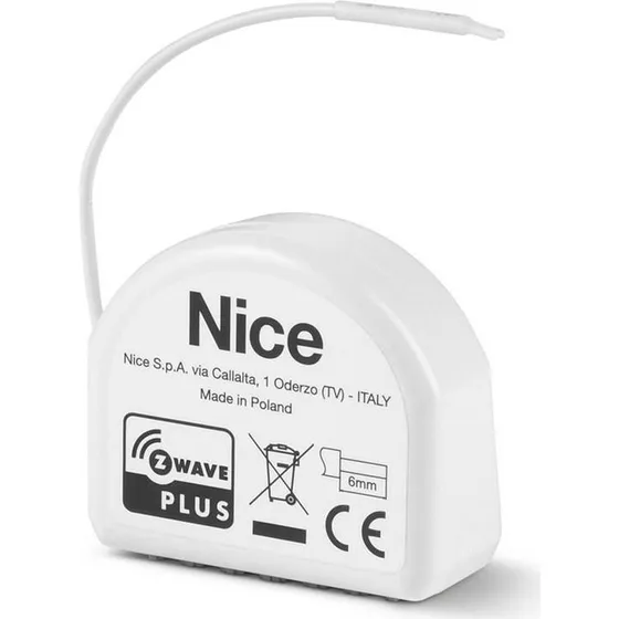 Nice Z-Wave dimmerstyring FGD-212 EU - hvid indbygningsmodul