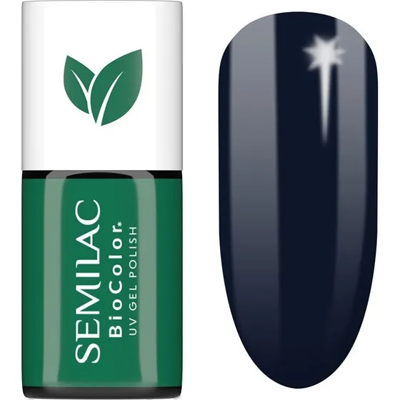 Semilac UV Hybrid BioColor Gel Neglelak 725 Mørk Bær 7 ml
