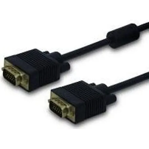 Savio CL-202 VGA-kabel, 1,8 m, sort