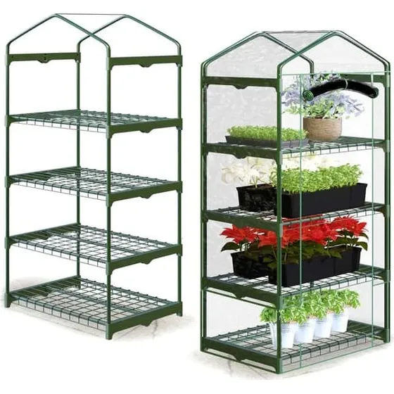 Plonos Havedrivhus 160 x 70 x 50 cm - Transparent PVC