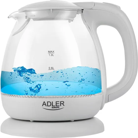 Adler Glaselkedel, 1,0 liter
