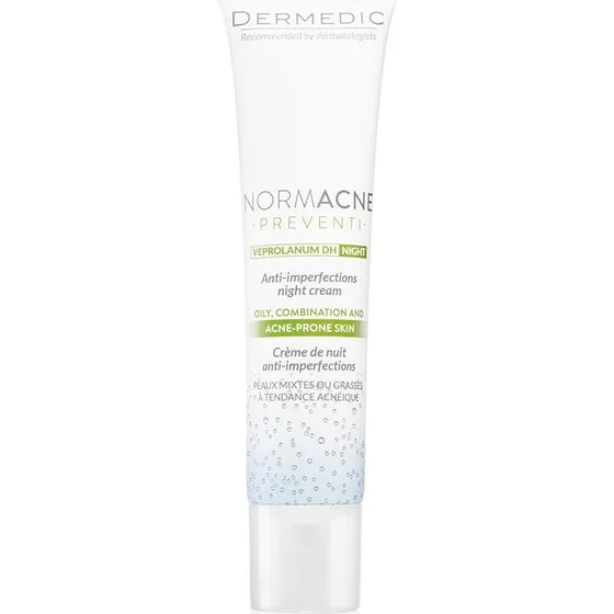 Dermedic Normacne Preventi Natcreme mod acne hudfejl, 40 ml