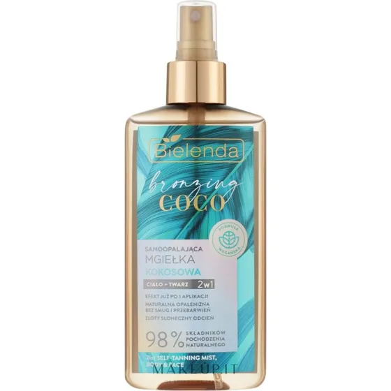 Bielenda Bronzing Coco Spray Tan til ansigt og krop, 150ml