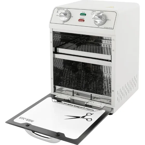 Højtemperatursterilisator 600W, 8L, 2 niveauer, Hvid