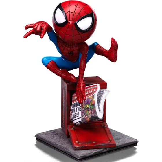 Iron Studios Marvel Spider-Man Minico Figur - 17cm