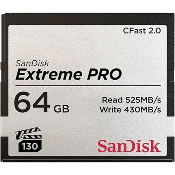SanDisk Extreme PRO CFast 2.0 64 GB VPG-130