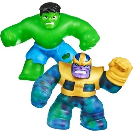 Heroes of Goo Jit Zu DC S3: Hulk vs Thanos Two Pack