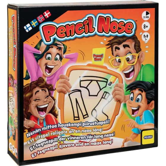 Peliko Pencil Nose - Sjovt familiespil