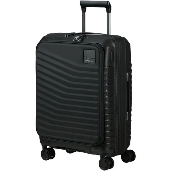 Samsonite Intuo 55 cm kabinekuffert – udvidelig, sort