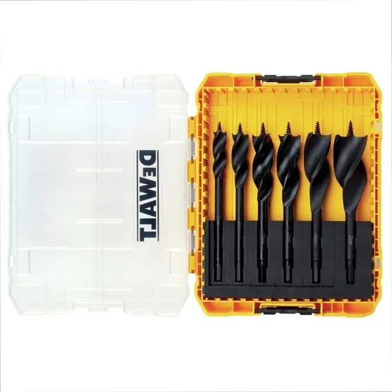 DeWalt snegleborssæt, 6 stk, 13-32 mm, 152 mm