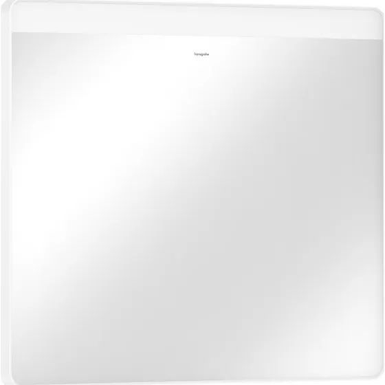 Hansgrohe Xarita Lite Q spejl med lys, 80x70 cm, hvid