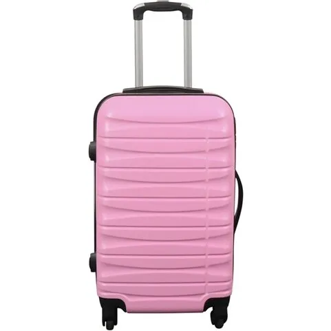 Ubranded Kabinekuffert hardcase lyserød 48 cm – 37 L, 4 hjul